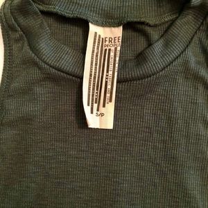 Free People Mock Neck Tank